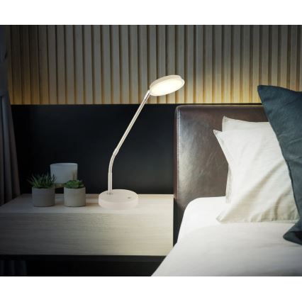 Globo - Lámpara de mesa LED táctil regulable LED/6,5W/230V 2700/3350/4000K beige