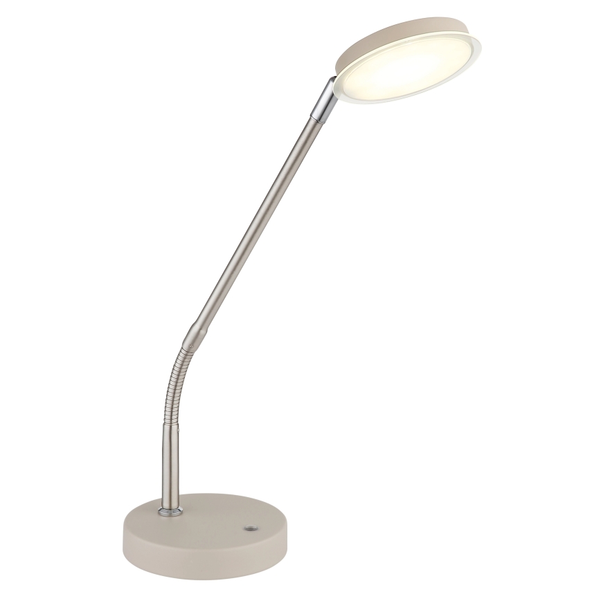 Globo - Lámpara de mesa LED táctil regulable LED/6,5W/230V 2700/3350/4000K beige