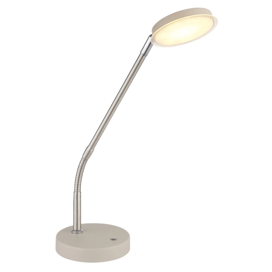 Globo - Lámpara de mesa LED táctil regulable LED/6,5W/230V 2700/3350/4000K beige