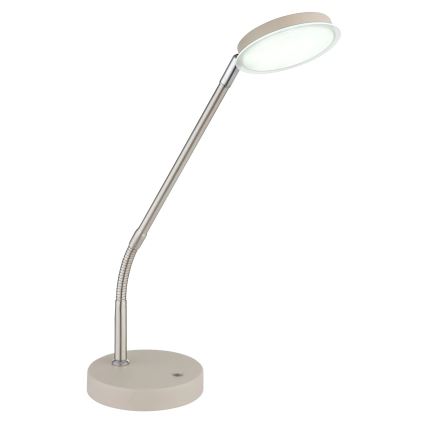 Globo - Lámpara de mesa LED táctil regulable LED/6,5W/230V 2700/3350/4000K beige