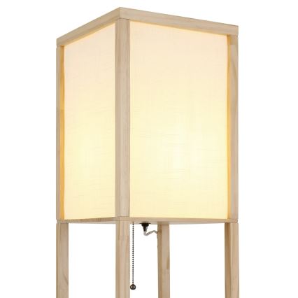 Globo - Lámpara de pie 1xE27/60W/230V beige