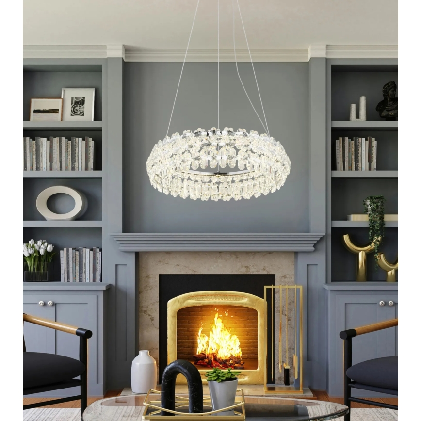 Globo - Lámpara colgante LED con cable LED/50W/230V 4000K