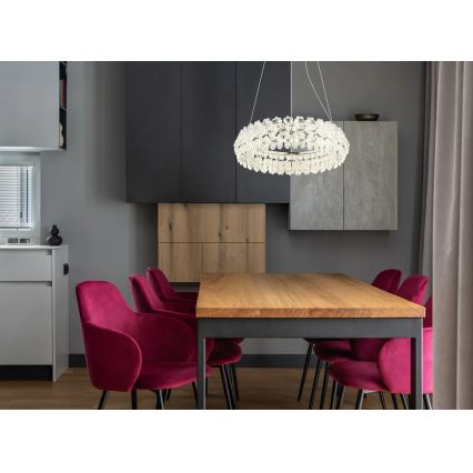 Globo - Lámpara colgante LED con cable LED/50W/230V 4000K