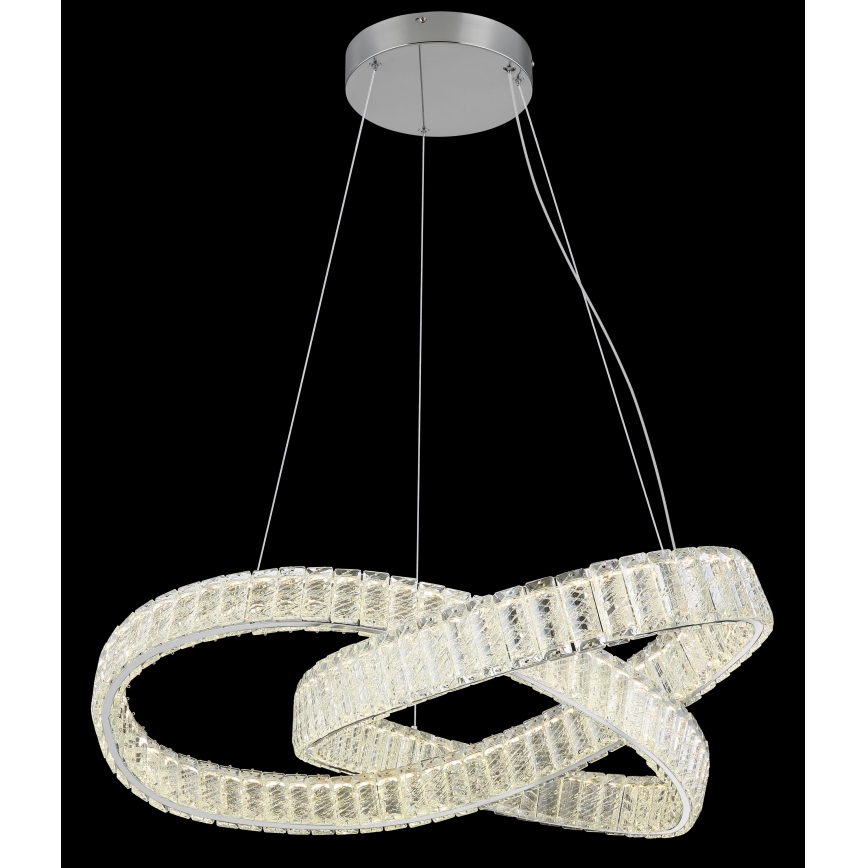 Globo - Lámpara colgante LED regulable con cable LED/110W/230V 2700-6000K Ø 78 cm + mando a distancia