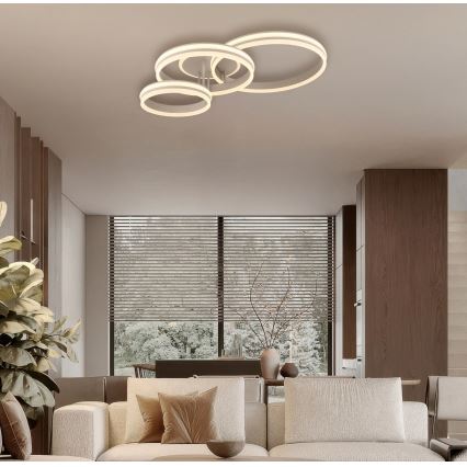 Globo - Luminaria de techo LED regulable LED/72W/230V 3000K 79,5x50 cm