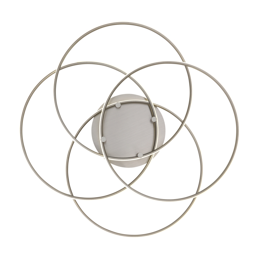 Globo - Plafón LED LED/55W/230V 4000K diá. 51,5 cm cromo mate