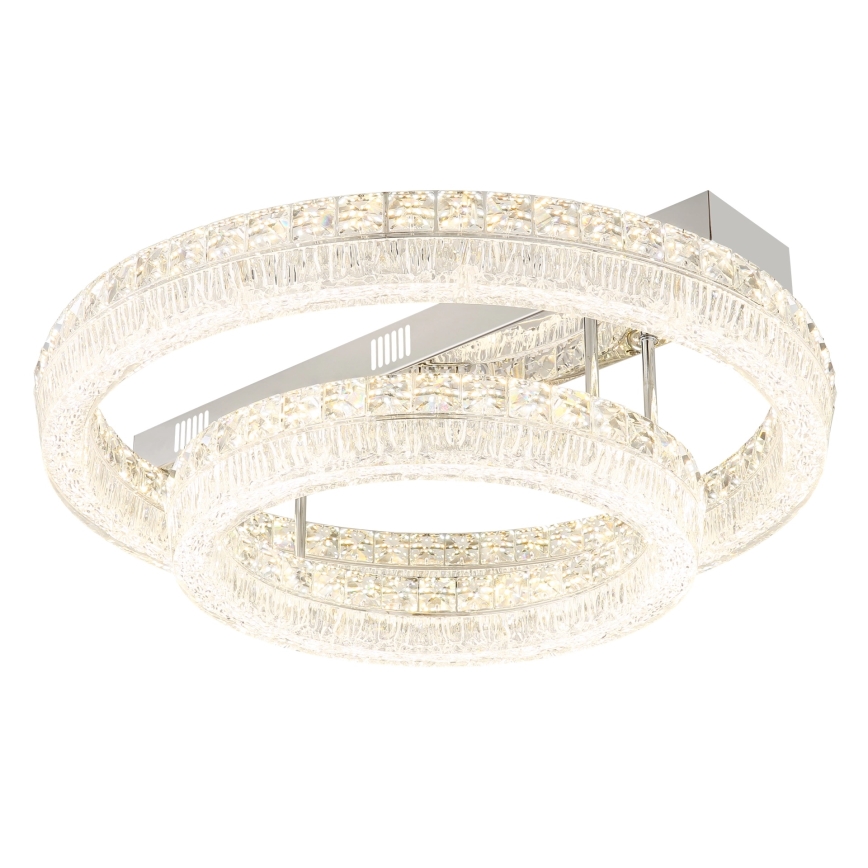 Globo - LED Lámpara de techo LED regulable/60W/230V 2700-6000K transparente + mando a distancia