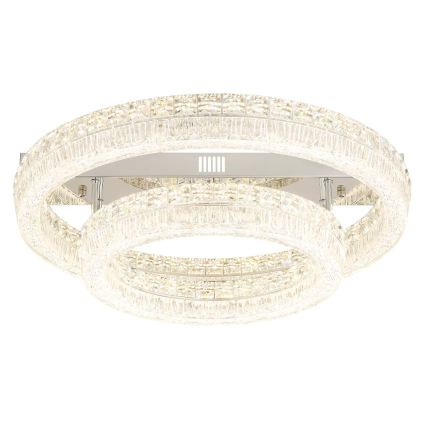 Globo - LED Lámpara de techo LED regulable/60W/230V 2700-6000K transparente + mando a distancia