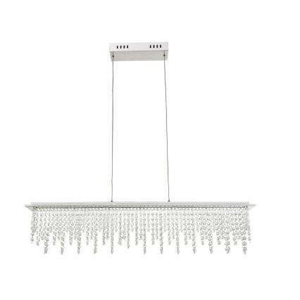 Globo - Lámpara de araña de cristal LED regulable en cadena LED/24W/230V 3000-6000K + mando a distancia
