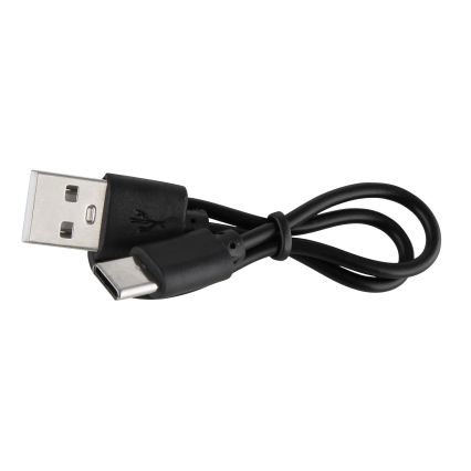 Globo - Lámpara LED recargable para cuadros 3,5W/5V 40 cm 3600 mAh negra