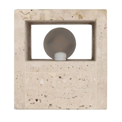Globo - Aplique de pared LED 6W/230V 3000K travertino