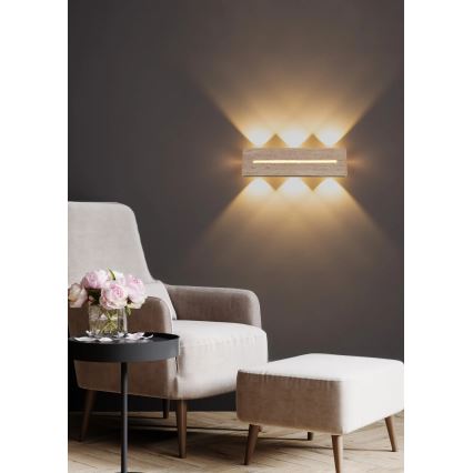 Globo - Aplique de pared LED/17W/230V 3000K