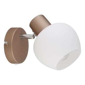 Globo - Aplique de pared orientable 1xE27/40W/230V