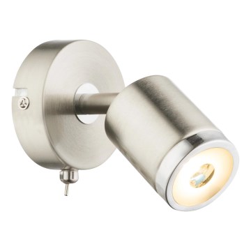 Globo - Aplique de pared tipo spot LED/4W/230V 3000K
