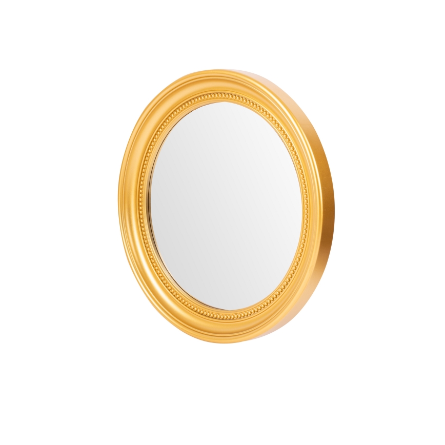 Globo - Espejo de pared Ø 39 cm dorado