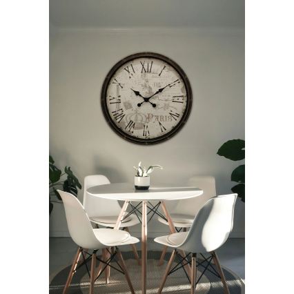 Globo - Reloj de pared Ø 76 cm 1x AA
