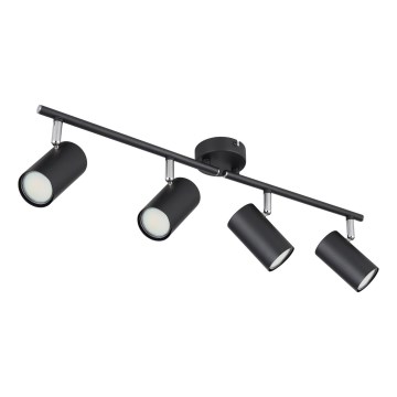 Globo - Foco 4xGU10/25W/230V negro