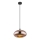 Globo - Lámpara colgante 1xE27/60W/230V cobre