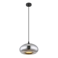 Globo - Lámpara colgante 1xE27/60W/230V cromo brillante