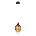 Globo - Lámpara colgante 1xE27/60W/230V diá. 18 cm cobre