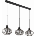 Globo - Lámpara colgante 3xE27/40W/230V