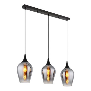 Globo - Lámpara colgante 3xE27/60W/230V