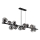 Globo - Lámpara colgante con cable 13xG9/5W/230V