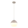 Globo - Lámpara colgante con cable 1xE27/60W/230V, diámetro 25 cm