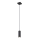 Globo - Lámpara colgante con cable 1xGU10/35W/230V negro