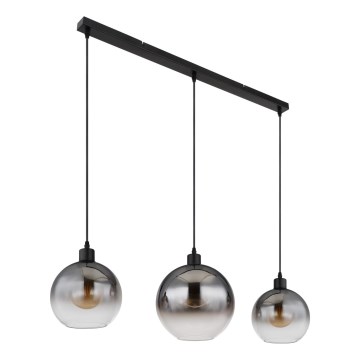 Globo - Lámpara colgante con cable 3xE27/60W/230V