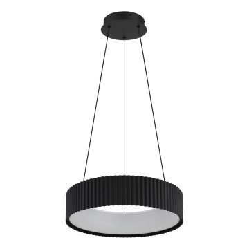 Globo - Lámpara colgante LED con cable LED/45W/230V 2700/4000/6000K Ø 46 cm negra