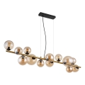 Globo - Lámpara colgante LED suspendida en cable 13xG9/3,5W/230V latón