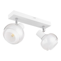 Globo - Lámpara de focos 2xE14/40W/230V blanca