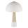Globo - Lámpara de mesa 1xE27ILLU/40W/230V color crema