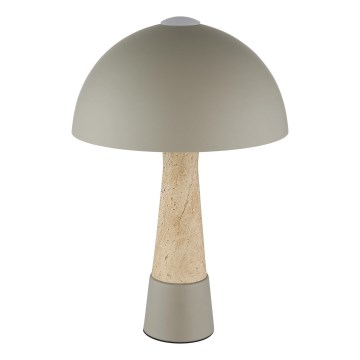Globo - Lámpara de mesa 1xE27ILLU/40W/230V, gris