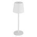 Globo - Lámpara de mesa exterior táctil LED regulable LED/2W/5V 3000/4000/6000K 2200 mAh IP44 blanca