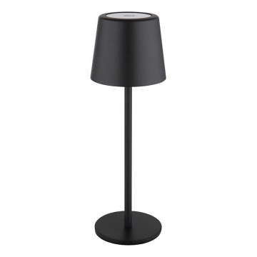 Globo - Lámpara de mesa exterior táctil LED regulable LED/2W/5V 3000/4000/6000K 2200 mAh IP44 negra