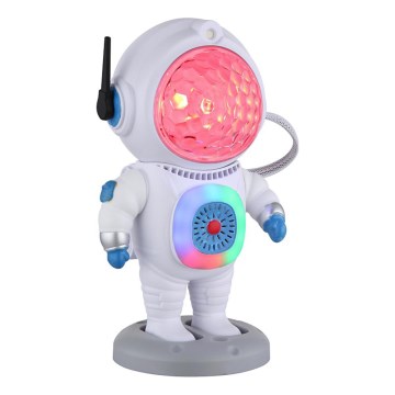 Globo - Lámpara de mesa LED RGB LED/6W/5V astronauta blanca