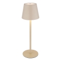 Globo - Lámpara de mesa recargable para exterior LED táctil y regulable 3 en 1 LED/3W/5V 3000/4000/5000K IP54 1800 mAh