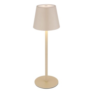 Globo - Lámpara de mesa recargable para exterior LED táctil y regulable 3 en 1 LED/3W/5V 3000/4000/5000K IP54 1800 mAh