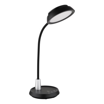 Globo - Lámpara de mesa táctil LED regulable LED/12W/230V 3000/4000/6500K negra