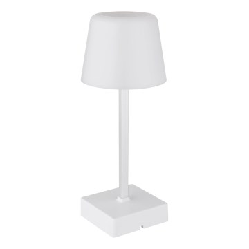 Globo - Lámpara de mesa táctil LED regulable LED/2W/5V 3000/4500/6500K 800 mAh blanca