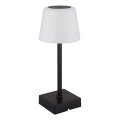 Globo - Lámpara de mesa táctil LED regulable LED/2W/5V 3000/4500/6500K 800 mAh negra