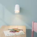 Globo - Lámpara de pared con foco 1xGU10/25W/230V blanca