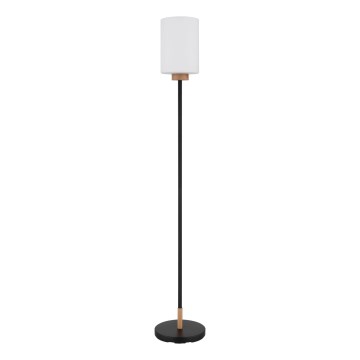 Globo - Lámpara de pie 1xE27/60W/230V negra/blanca