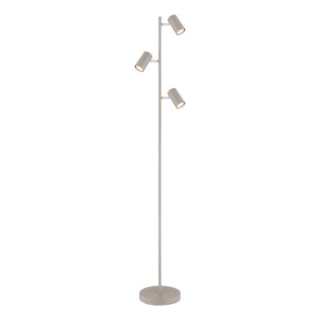 Globo - Lámpara de pie 3xGU10/5W/230V beige