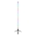 Globo - Lámpara de pie LED RGB regulable LED/7W/5V + mando a distancia
