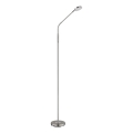Globo - Lámpara de pie táctil LED regulable LED/6,5W/230V 2700/3350/4000K cromo mate