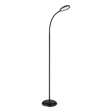 Globo - Lámpara de pie táctil regulable LED/8W/230V 2700K/4000K/6500K negra
