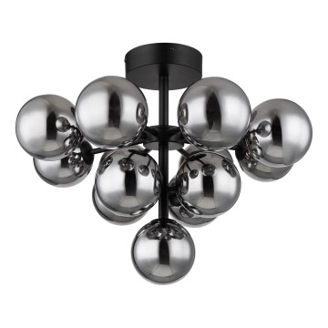 Globo - Lámpara de techo 13xG9/5W/230V diá. 56 cm negro